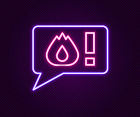 Glowing neon line Telephone with emergency call 911 icon isolated on black background. Police, ambulance, fire department, call, phone. Colorful outline concept. Vector