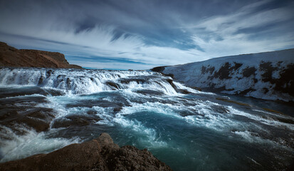 Gullfoss Waterfall, Iceland