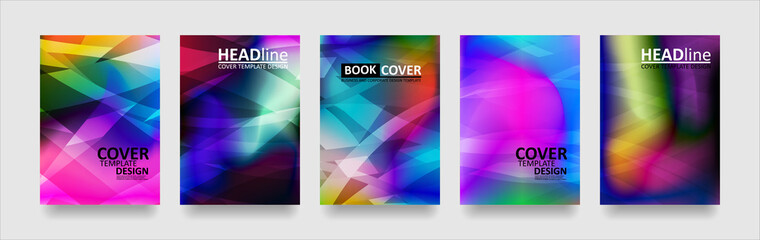 abstract wave background with gradient color. Applicable for design cover presentation invitation flyer annual report poster and business card desing packaging - Vector