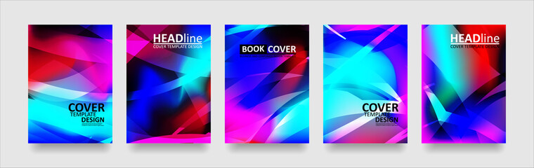 Naklejka na ściany i meble abstract wave background with gradient color. Applicable for design cover presentation invitation flyer annual report poster and business card desing packaging - Vector