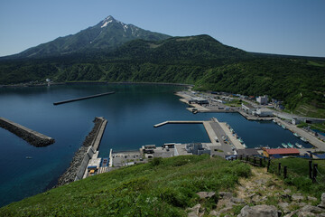 利尻島　ペシ岬からの風景