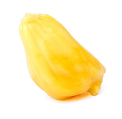 Ripe Jackfruit isolated on white background