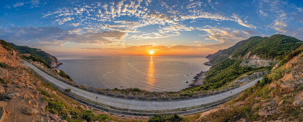 The road around the Cu Lao Cham island near Da Nang and Hoi An, Vietnam © Hien Phung