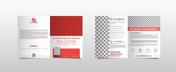 Corporate Bi-fold brochure Design