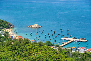 Port area at Cu Lao Cham island near Da Nang and Hoi An, Vietnam