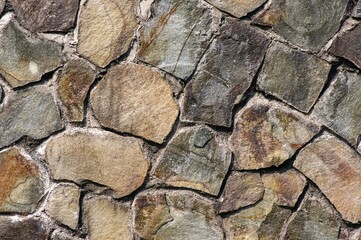 Volcanic stone slabs for natural wallpaper