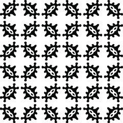 Seamless vector pattern in geometric ornamental style. 