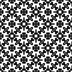 Fototapeta premium Seamless vector pattern in geometric ornamental style. 