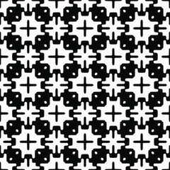 Fototapeta premium Seamless vector pattern in geometric ornamental style. 