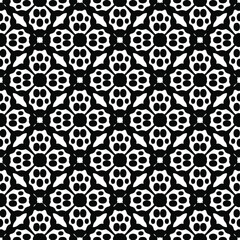 Seamless vector pattern in geometric ornamental style. 