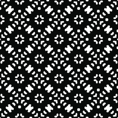 Seamless vector pattern in geometric ornamental style. 