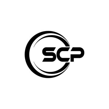 Elegant scp logo design set ai hi-res stock photography and images - Alamy