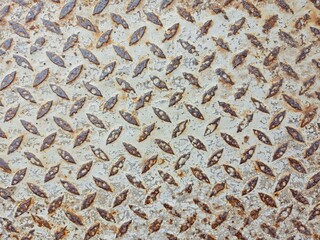 Old rusty steel plate texture and background.