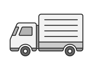 トラックのイラスト