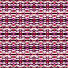 Colorful seamless portuguese ethnic tiles azulejos. Ikat spanish tile pattern Italian majolica. Mexican puebla talavera Moroccan,Turkish floor tiles. Ethnic tile design. Tiled texture for flooring.