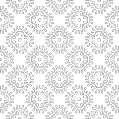 Vector geometric pattern. Repeating elements stylish background abstract ornament for wallpapers and 

backgrounds. Black and white colors 
