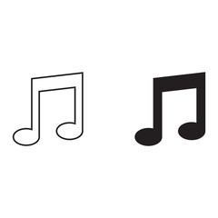 Music note icon