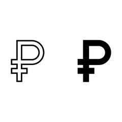 ruble icon