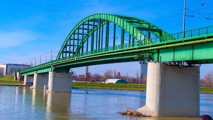 bridge over the river