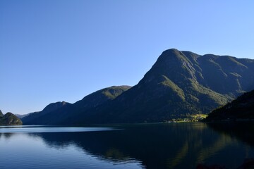 lake in the mountains