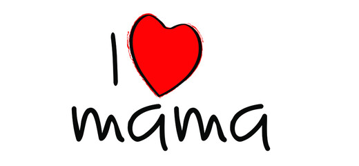 Slogan mama is my hero Super mom or mommy for mothers day ideas. Funny vector best quotes for banner or wallpaper Happy motivation and inspiration message concept Mama bear Breast cancer Women's Day