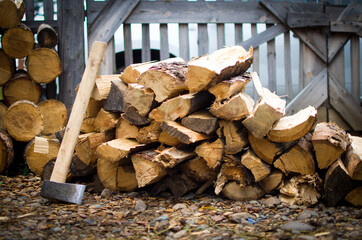 stack of firewood