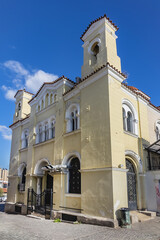 Church of Taxiarches (Archangels Michael and Gabriel) and Panagia Grigorousa (Virgin Mary) built near Roman Agora. Plaka, Athens, Greece.