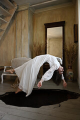 Flying in dreams in space