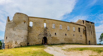 Panoramique du Château des Templiers de Gréoux
