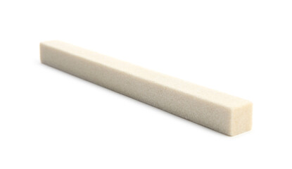 Sharpening stone for knife isolated on white