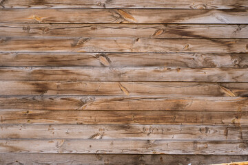 Old wood texture. Horizontal wood texture background.