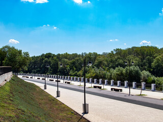 Набережная реки Урал в Оренбурге