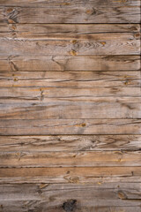 Plakat Old wood texture. Horizontal wood texture background.