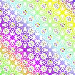abstract background with colorful patterns. ornament for wallpapers and backgrounds.festive pattern. 