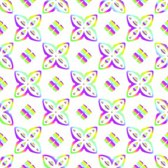 Fototapeta na wymiar abstract background with colorful patterns. ornament for wallpapers and backgrounds.festive pattern. 