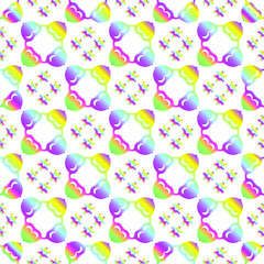 abstract background with colorful patterns. ornament for wallpapers and backgrounds.festive pattern. 