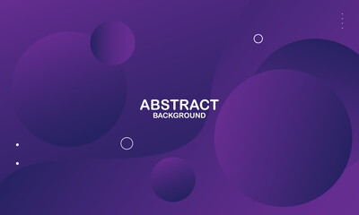 Abstract purple background with circles. Vector illustration