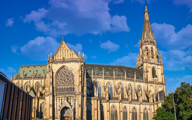 Obraz premium New Cathedral or Cathedral of the Immaculate Conception or St. Mary Church in Linz, Austria