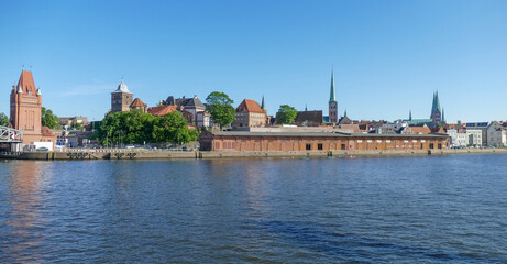 Fototapeta na wymiar Hanseatic City of Lübeck