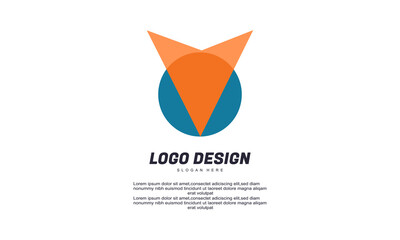 Fototapeta na wymiar abstract creative company media and business logos