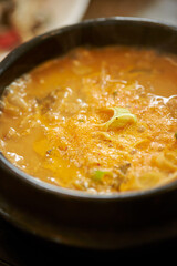doenjang stew, bean paste stew
