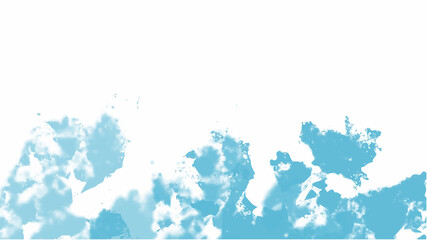 Obraz premium Blue watercolor background for textures backgrounds and web banners design