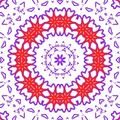 Floral pattern illustration design.