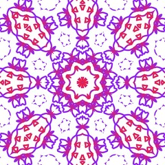 Fototapeta premium Floral pattern illustration design.