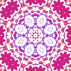 Floral pattern illustration design.