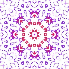 Floral pattern illustration design.