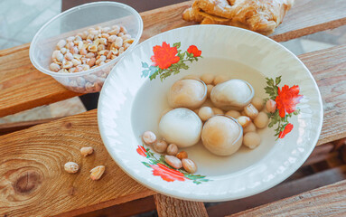 Homemade Indonesian Wedang Ronde Glutinous Rice Balls