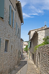 vue de Vaison-la-Romaine, la cité médiévale	