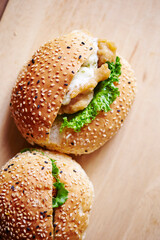 bread with sesame