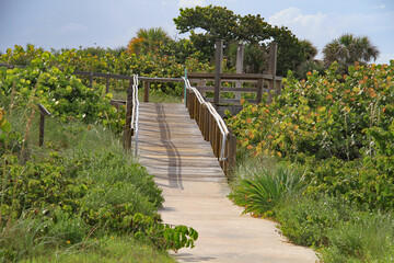 Walkway to relaxation